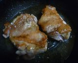 ミートソースでチキンガーリックソテー作り方5写真