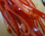 豆腐干と細切り野菜の炒めもの作り方5写真