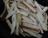 豆腐干と細切り野菜の炒めもの作り方7写真