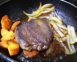 牛のもも肉のココナツ照り焼き作り方6写真