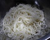 ランチに！レタスそうめんツナ★サラダ作り方1写真