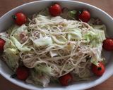 ランチに！レタスそうめんツナ★サラダ作り方3写真