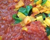 カラーピーマンのトマト炒め作り方5写真