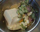 野菜畑の豆腐サラダ作り方4写真