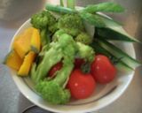 野菜畑の豆腐サラダ作り方6写真