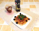 プッタネスカ★保存食で簡単トマトパスタ作り方9写真