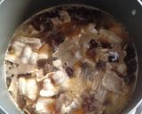 豚バラ肉と水菜のさっと煮作り方2写真