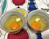 卵のバター蒸し作り方1写真