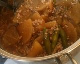 大根とひき肉の炒め煮作り方6写真