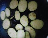 茄子焼き・味ぽんからめのかつおぶしのせ作り方5写真