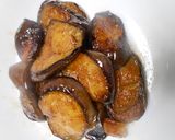 茄子焼き・味ぽんからめのかつおぶしのせ作り方7写真