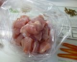 むねポン（ムネ肉のさっぱりポン酢あえ）作り方1写真
