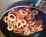 イカのキムチおかか炒め作り方1写真