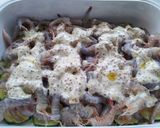 芝海老とｽﾞｯｷｰﾆのｵｰﾌﾞﾝ焼き作り方3写真