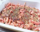 芝海老とｽﾞｯｷｰﾆのｵｰﾌﾞﾝ焼き作り方4写真