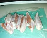 鶏手羽中の塩ヨーグルト醤油漬け唐揚げ♬作り方2写真