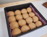 フワフワ～黒糖入りのカフェオレパン♪作り方5写真