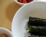 幼児も大好き☆ほうれん草の韓国海苔巻作り方3写真