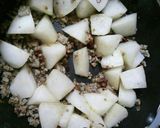挽き肉あんかけ☆大根煮作り方2写真
