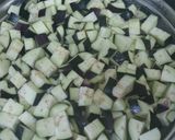 大量★なす味噌-我が家のご飯のお供作り方1写真