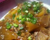 挽き肉あんかけ☆大根煮作り方6写真