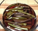簡単♪わらびのめんみ漬け作り方2写真