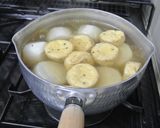 大きめ大根とがんもの塩味煮作り方3写真