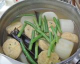 大きめ大根とがんもの塩味煮作り方5写真