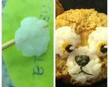 キャラ弁 ふわもこ ダッフィー作り方4写真
