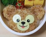 キャラ弁＊ふわふわダッフィー簡単ver作り方10写真