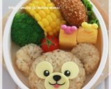 キャラ弁＊ふわふわダッフィー簡単ver作り方11写真