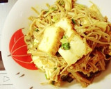 簡単おつまみ！えのきと厚あげのカレー炒め作り方4写真