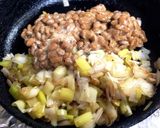 納豆嫌いのこどもにも☆納豆の卵とじ丼作り方5写真