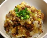 納豆嫌いのこどもにも☆納豆の卵とじ丼作り方10写真