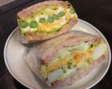 グラハム粉と全粒粉の黒糖くるみ食パン作り方2写真
