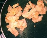 ナスと豚バラ肉のにんにくタレかけ作り方5写真
