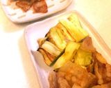 ナスと豚バラ肉のにんにくタレかけ作り方7写真