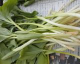 アズキナのマヨネーズ和え作り方1写真