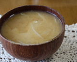 ずぼら母さんの大好き♡もやしの味噌汁作り方3写真