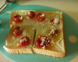 ドライトマトで朝食リッチトースト♬作り方4写真