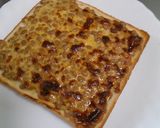 絶品♡納豆トースト作り方2写真