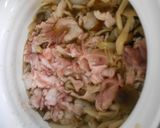 豚小間切肉としらたき入り豚丼作り方11写真