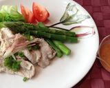 シュガーカットでさっぱりピリ辛味噌ダレ作り方6写真