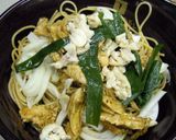 鶏肉の黒胡椒醬スパゲティー作り方4写真