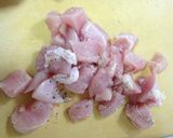 食パン1斤でアメリカ風鶏入スタッフィング作り方3写真