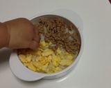 離乳、幼児食✿1歳のランチ✿そぼろ2色丼作り方4写真