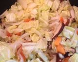 簡単！野菜たっぷり焼うどん作り方2写真
