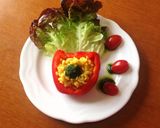 豆のカレー風味サラダ作り方6写真