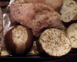 鶏と茄子のオーブン焼き作り方7写真