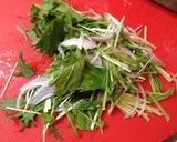 野菜も美味しい☆生姜焼きサラダ。作り方1写真